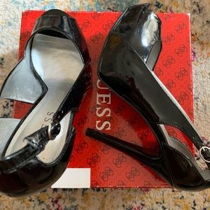 Guess patent leather stilettos